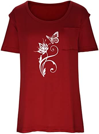 Kadın Kısa Kollu Tee Gömlek Sevimli Grafik Tees Genç Kız Yaz Üstleri Rahat Fit Bluzlar Yumuşak Rahat Moda T-Shirt