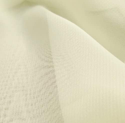 Pico Tekstil Beyaz Hi-Multi Şifon Kumaş - 5 Yarda Cıvata Tarzı 44816