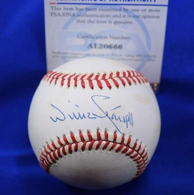 Willie Stargell PSA DNA Coa İmzası Ulusal Lig ONL İmzalı Beyzbol 5 İmzalı Beyzbol Topları