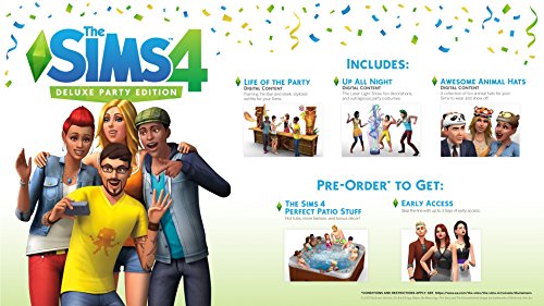 The Sims 4 Deluxe Parti Sürümü-PlayStation 4