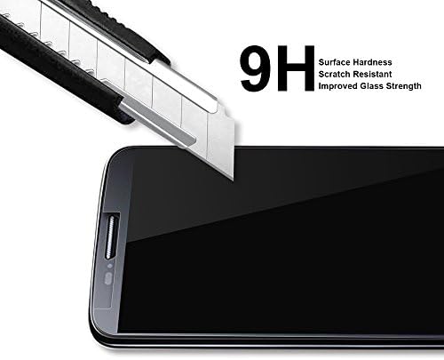 (2 Paket) Supershieldz Samsung için Tasarlanmış (Galaxy J7 Sky Pro) Temperli Cam Ekran Koruyucu, 0.33 mm, Çizilmez,