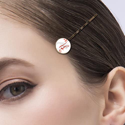 4 Adet Saç Klipleri Retro saç tokası Kadınlar için Tokalar Şapkalar Şekillendirici Araçları saç aksesuarları, kırmızı