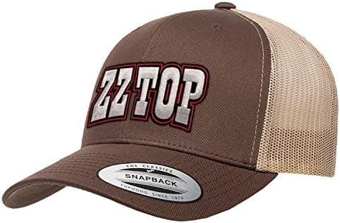 ZZ Top Resmi Lisanslı Premium Kamyon Şoförü Şapkası