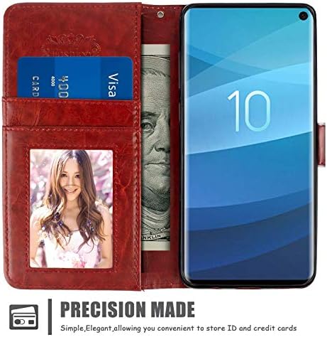 DAFEI Cüzdan iphone için kılıf 11 Pro Max Kelime Merhaba Desen PU Deri Flip Folio KİMLİK ve Kredi Kartları Cep Kordon