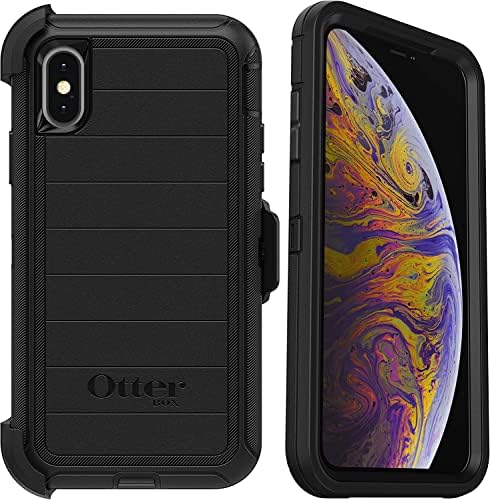 OtterBox DEFENDER SERİSİ Kılıf ve iPhone Xs Max için Kılıf (YALNIZCA) - Siyah