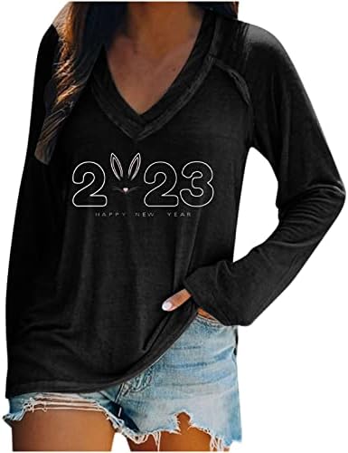 Bluz T Shirt Bayan Sonbahar Yaz Konfor Renk 2023 Elbise Uzun Kollu Crewneck Grafik Brunch Temel Üst M8 M8
