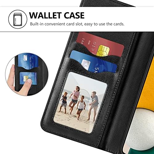 Vakoo Samsung Galaxy A13 5G Durumda, Cüzdan Serisi [Aşırı İşçilik] Flip Case ile kart tutucu Kickstand Telefon Kapak