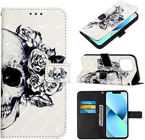 IMİRST Apple iPhone 14 Pro Flip Case, iPhone 14 Pro cüzdan kılıf Kılıf Koruyucu Kart Yuvası ile Kickstand telefon
