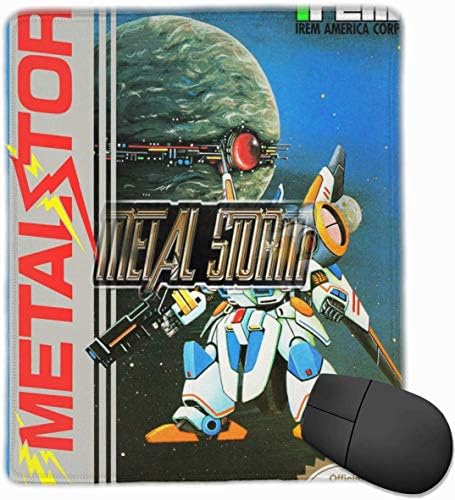 Metal Fırtına Orijinal NES Kutusu Sanat NES041 Mouse Pad 250×300×30 Mm