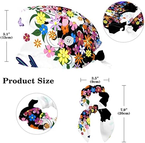 Kadın ve erkek Cerrahi Kap Yay Saç Toka Altın Çiçek Geometrik Desen Çalışma Şapka Bir Boyut