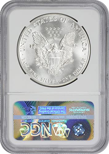 1986 Amerikan Gümüş Kartal Doları MS69 NGC
