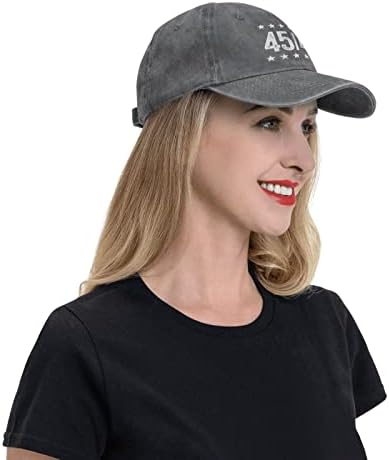 Trump 45 47 2024 Başkan Vintage beyzbol şapkası Yıkanabilir Ayarlanabilir Golf Şapka Kadın Erkek beyzbol şapkası
