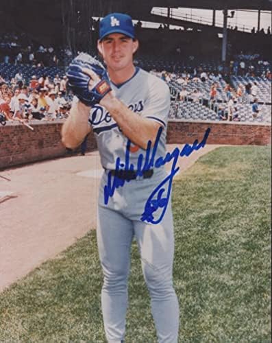Mike Morgan Los Angeles Dodgers, Coa İmzalı MLB Fotoğrafları ile İmzalı 8x10 Fotoğraf İmzaladı