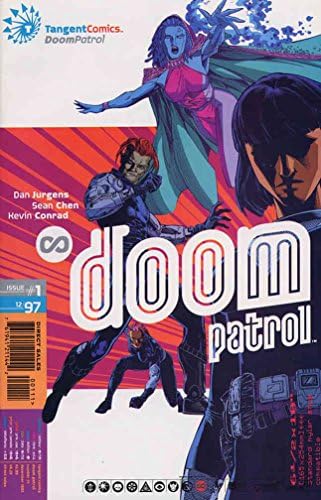 Teğet Çizgi Romanlar / Doom Devriyesi 1 VF; DC çizgi roman | Dan Jurgens