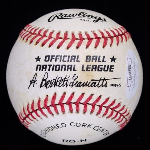 Hank Aaron İmzalı ONL Beyzbol JSA LOA İmzalı Beyzbol Topları İmzaladı