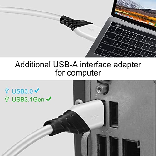 Bağlantı Kablosu 16 FT için Quest2 / Quest Pro / Pico 4 VR Cihazları, yüksek Hızlı Veri Transferi USB 3.0 USB C Kablosu