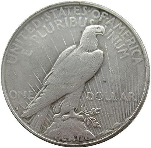 US $ 1 Barış Güvercini 1927 Gümüş Kaplama Kopya Hatıra Paraları