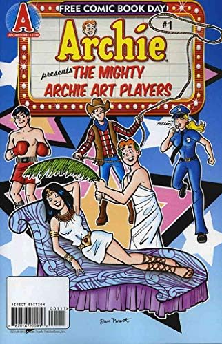 Güçlü Archie Sanat Oyuncuları, Ücretsiz Çizgi Roman Günü Baskısı 1 VF; Archie çizgi romanı