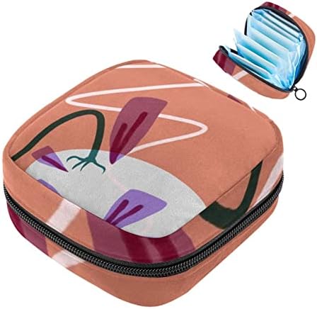 ORYUEKAN temizlik peçeteleri saklama çantası, Taşınabilir Dönem Çantası Kadınlar Kızlar için Regl Kupası Çantası,