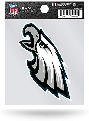 Rıco Industrıes unisex NFL Philadelphia Eagles Küçük Statik Sarılmak Çıkartması, Takım Rengi, Bir Boyut ABD