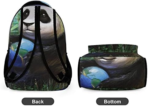 Omuz sırt çantaları Panda dayanıklı sırt çantası Duffle sırt çantası spor çantası