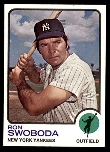 1973 Topps 314 Ron Swoboda New York Yankees (Beyzbol Kartı) NM / MT Yankees