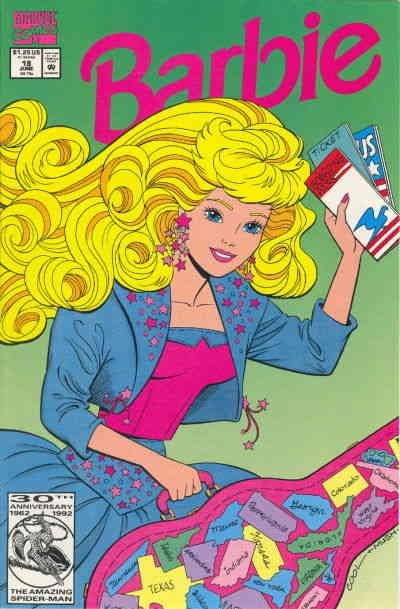 Barbie 18'e karşı ; Marvel çizgi romanı