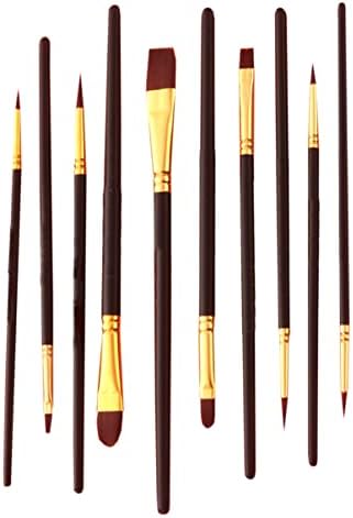 VİCASKY Detaylandırma Fırça Seti Detaylandırma Fırça Seti 20 Pcs Profesyonel Sanatçı Çizim Fırçalar Su Renk Fırça