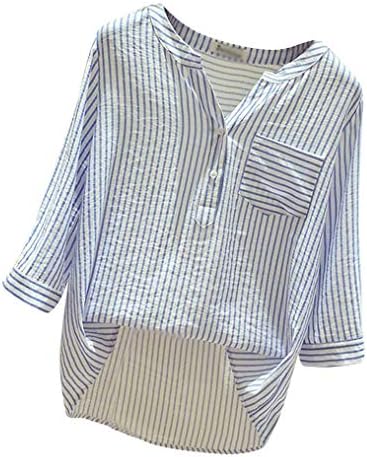 Kadınlar için gevşek Fit Tişörtü Baskılı Yaz Vintage Kare Boyun Tişörtü Nefes Uzun Kollu Moda Rahat