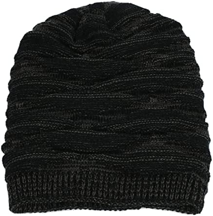 Kış Şapka Sıcak Tıknaz Kablo örgü şapkalar Yumuşak Streç Kalın Sevimli Örme Kap Soğuk Hava için Tan Kaplı