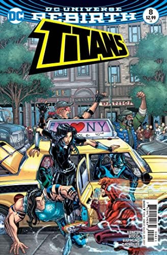 Titanlar (4. Seri) 8A VF / NM; DC çizgi roman / DC Evrenin Yeniden Doğuşu