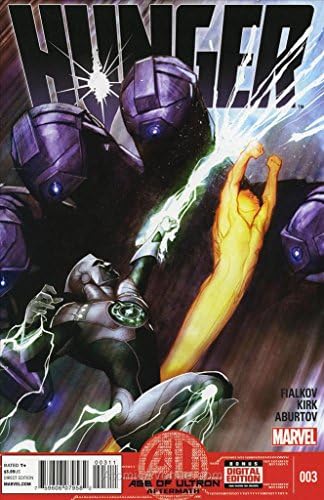 Açlık (Marvel) 3 VF / NM; Marvel çizgi romanı / Galactus