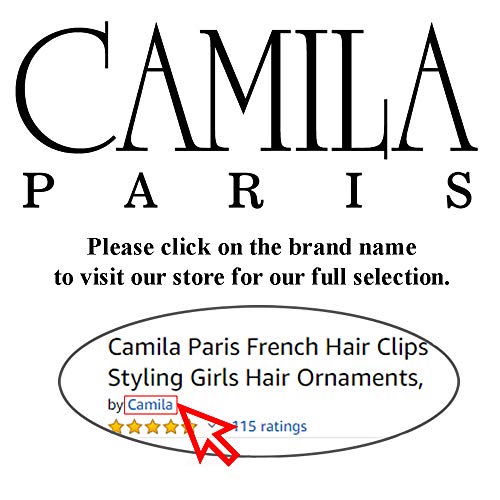 Camila Paris NV124 Fransız saç tokası Kadınlar için, Küçük 1 Adet Kaplumbağa Kız Saç pençe klipsleri Çene. Moda Dayanıklı