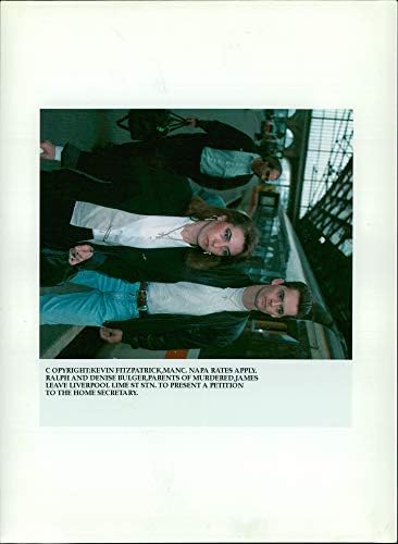 Ralph Ve Denise Bulger'ın eski fotoğrafı.