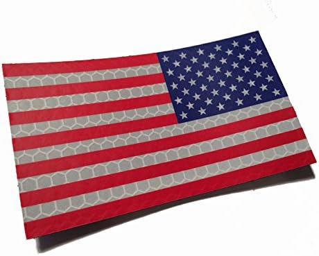 Ters Tam Renkli Abd Ir Kızılötesi ABD Bayrağı Askeri Yama