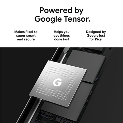 Google Pixel 6a-5G Android Telefon-12 Megapiksel Kamera ve 24 Saat Pil ile Kilidi Açılmış Akıllı Telefon-Sage Fi Simply