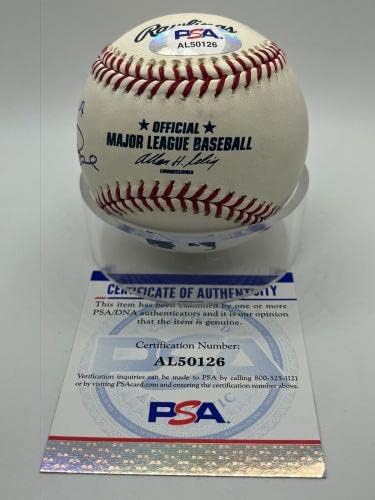 Pete Rose Ahola 4256 Reds İmzalı İmza Resmi MLB Beyzbol PSA DNA İmzalı Beyzbol Topları