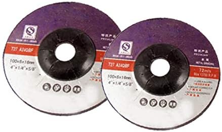 X-DREE 2 Adet 6mm Kalınlığında 16mm İç Çap Zımpara Diski parlatma tekerleği Metal(Disko başına levigare dischi diamantati