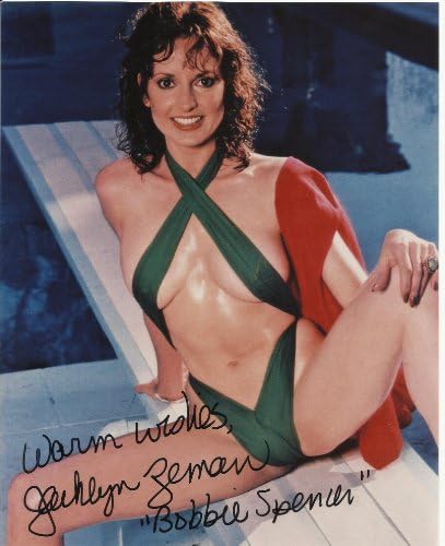 Jacklyn Zeman, Playboy 8 x 10 fotoğraf C'sini elle imzaladı