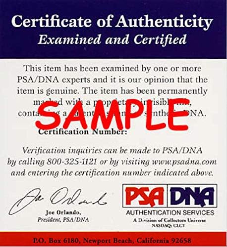Gale Sayers PSA DNA İmzalı Sertifika 8x10 İmzalı Fotoğraf Ayıları