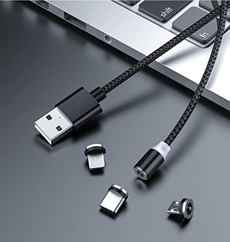 Raosky Manyetik Şarj serisi (Mikro ipuçları) 10 adet,Naylon Örgülü USB Kabloları olmadan sadece mikro ipuçları,MicroAndriod