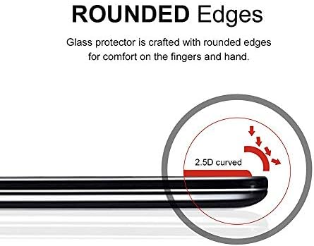 (2 Paket) Supershieldz için Tasarlanmış LG Q70 Temperli Cam Ekran Koruyucu, 0.33 mm, Çizilmez, Kabarcıksız