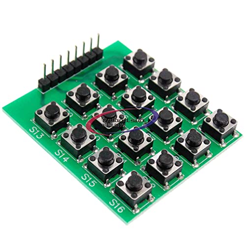 8pin 4x4 4 * 4 Matris 16 Tuşları Düğme Tuş Takımı Klavye Breadboard Modülü Mcu Arduino DİY Kiti için