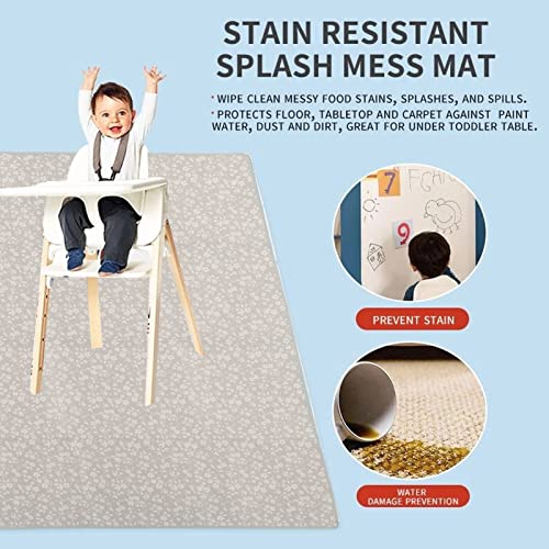 Bebek Emekleme Paspası, Uyku için Yürümeye Başlayan Çocuk için Kaymaz Polyester Elyaf Yüksek Sandalye minderi (SMT105-EF590)