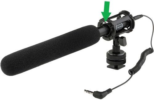 Senal Yedek Şok Dağı Bantları MS-77 DSLR / Video Mini Av Tüfeği Mikrofon (4-Pack)