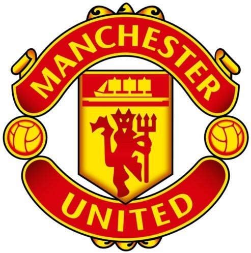 6-2 Çıkartma Paketi-Fc Manchester United Futbol Abd Çıkartması