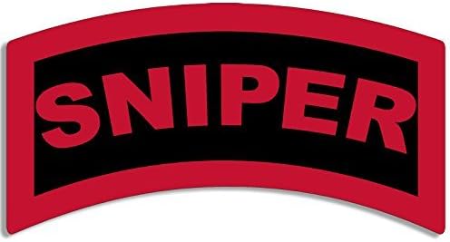 LPF ABD Kırmızı / Siyah Keskin Nişancı Sekmesi Şekilli Etiket (Ordu Askeri)