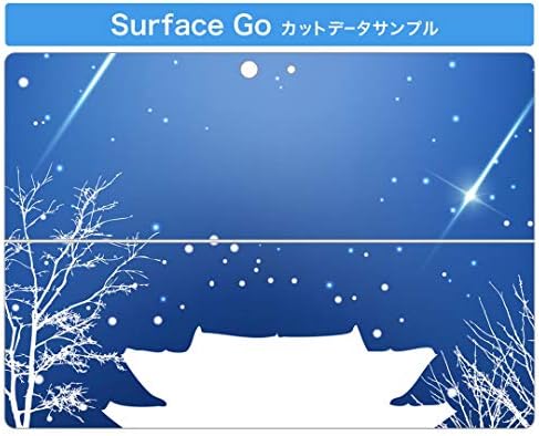 microsoft Surface için ıgstıcker Çıkartması Kapak Go/Go 2 Ultra İnce Koruyucu Vücut Sticker Skins 001490 Kar Kış