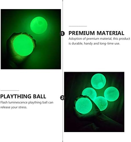 PartyKindom 5 Adet Yaratıcı Yapışkan Top Oyuncak Çocuk Emme Topu Oyuncaklar Atma Oyuncak (Karışık Renk) Ev / Duvar
