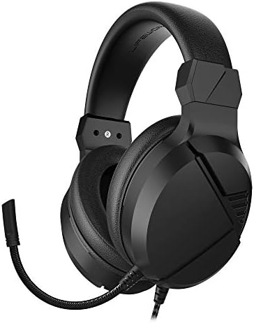 Samurai Pro Gürültü Önleyici Mikrofonlu Kulak Üstü Oyun Kulaklığı-PS4, Xbox One, Nintendo Switch, PC, Mac ve Daha